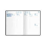 2027 Calendar Year Diary/Planner - 12 Month B5 Week to View Diary - Case Bound - Upward Standard Range