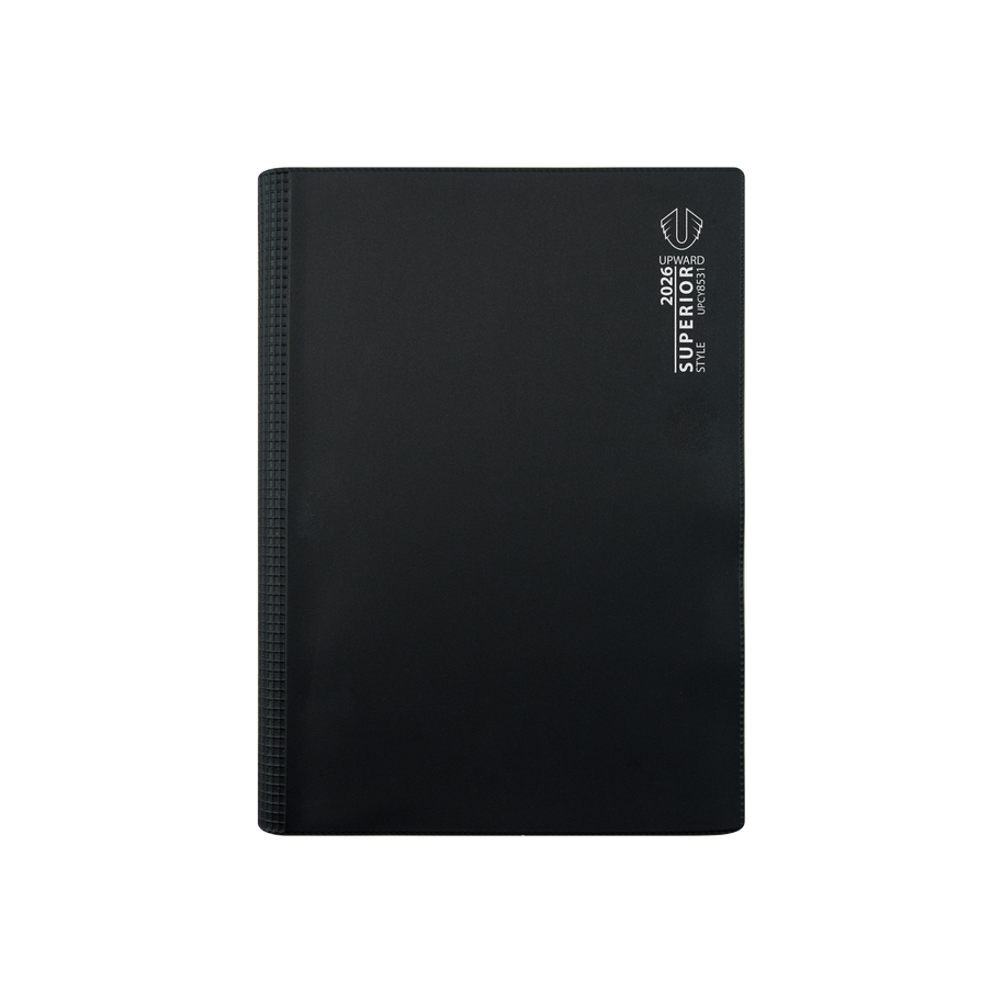 Upward - Superior 8531, 12 Month 2026 Calendar Year Planner, Week to View Diary, B5 Wiro Bound