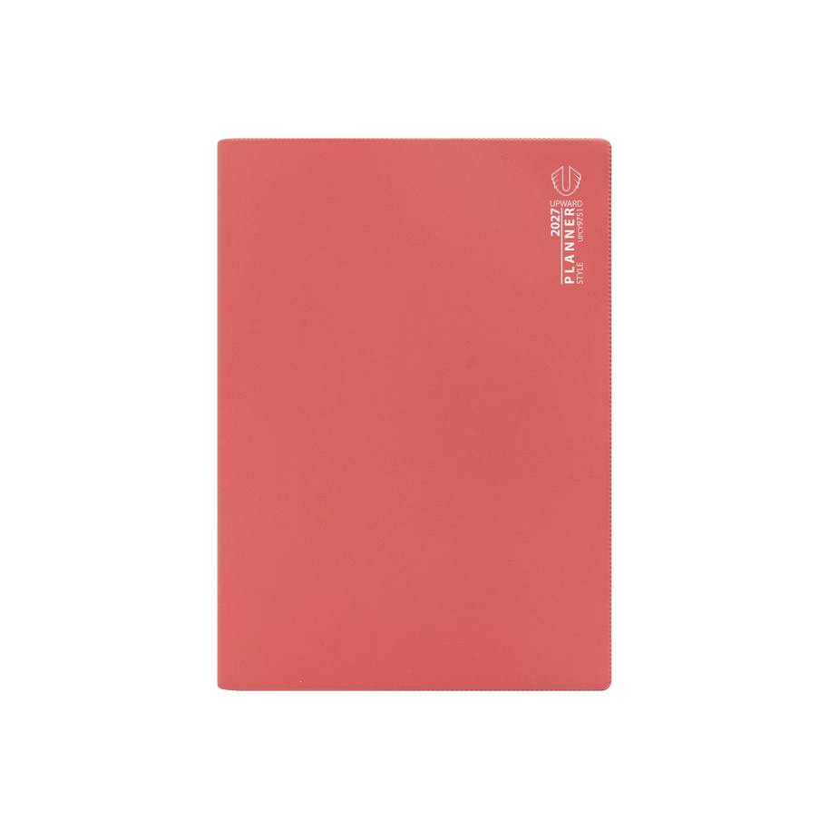 2027 Calendar Year Diary/Planner - 12 Month A4 Month to View Diary - Case Bound - Upward Planner Range