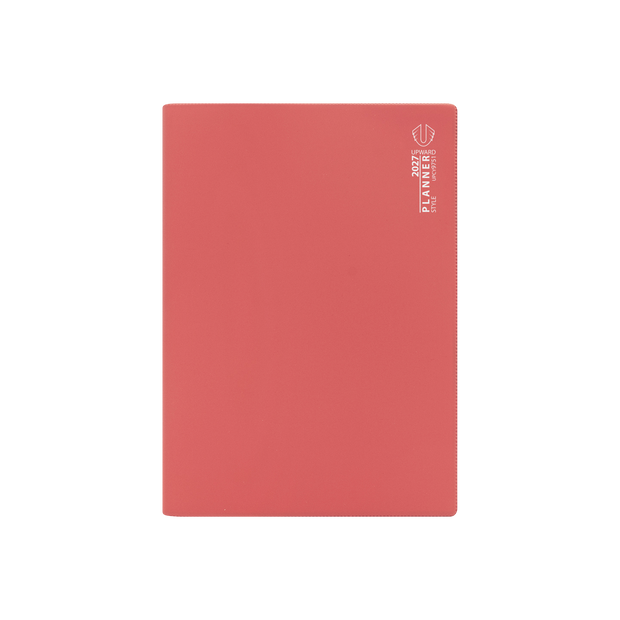 2027 Calendar Year Diary/Planner - 12 Month A4 Month to View Diary - Case Bound - Upward Planner Range