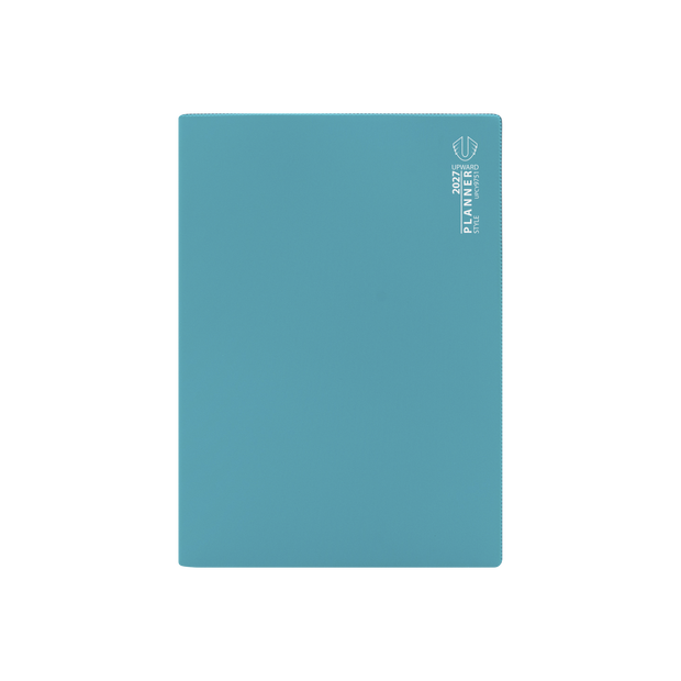 2027 Calendar Year Diary/Planner - 12 Month A4 Month to View Diary - Case Bound - Upward Planner Range