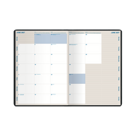 2027 Calendar Year Diary/Planner - 12 Month A4 Month to View Diary - Case Bound - Upward Planner Range