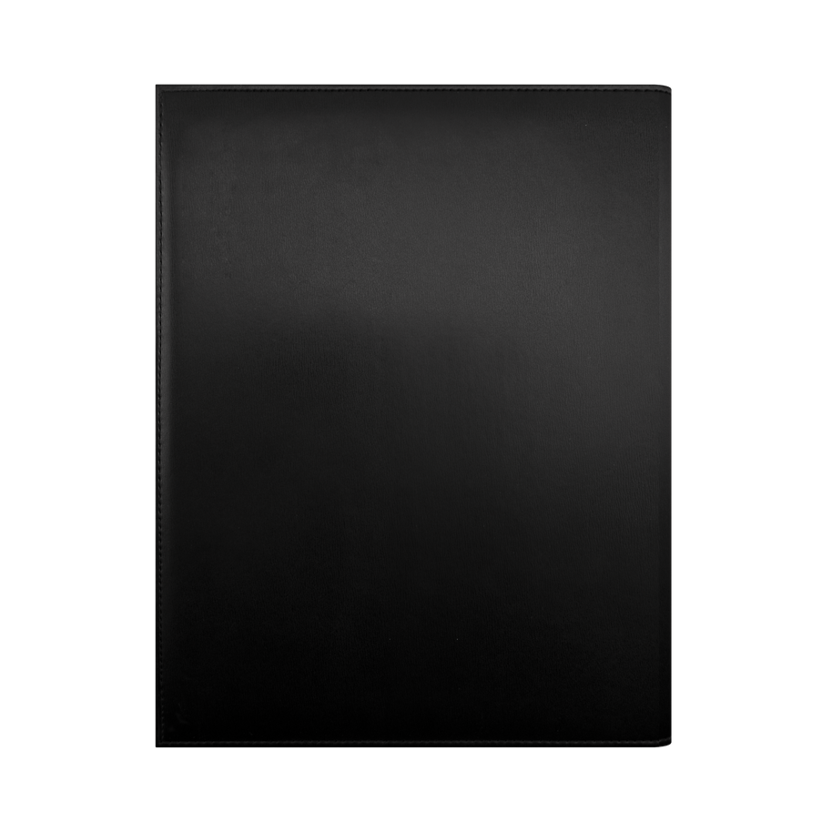 2026-2027 Financial Year Planner - 12 Month A4 Day to Page Diary - Hard Cover Leather Bound - Upward Deluxe Range