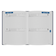 2026-2027 Financial Year Planner - 12 Month 280x210mm 2 Days to a Page Diary - Hard Cover - Upward Rural Management Range