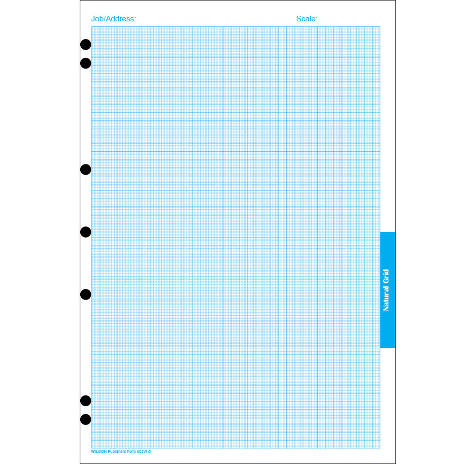 Wildon - Multipurpose Quad Pad 64 Sheets, A4