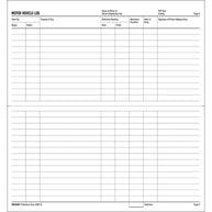Wildon - Vehicle And Business Expenses Log Book, 210x105mm Landscape Soft Cover