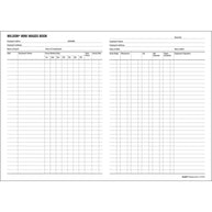 Wildon - Mini Wages Book 25 Page, A5 Soft Cover