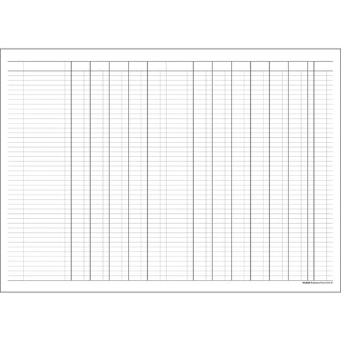 Wildon - 13 Money Column Book 56 Page, A4 Soft Cover