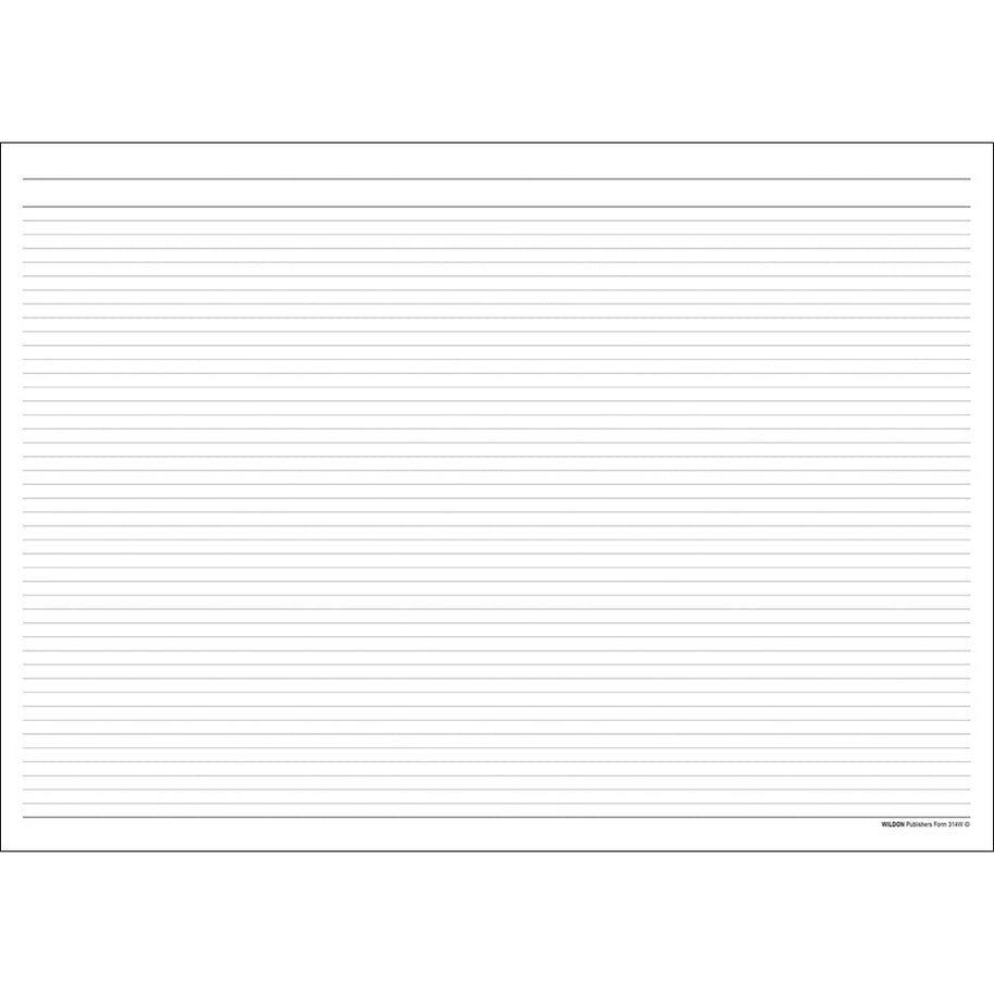 Wildon - Feint Ruled Book 56 Page, A4 Soft Cover