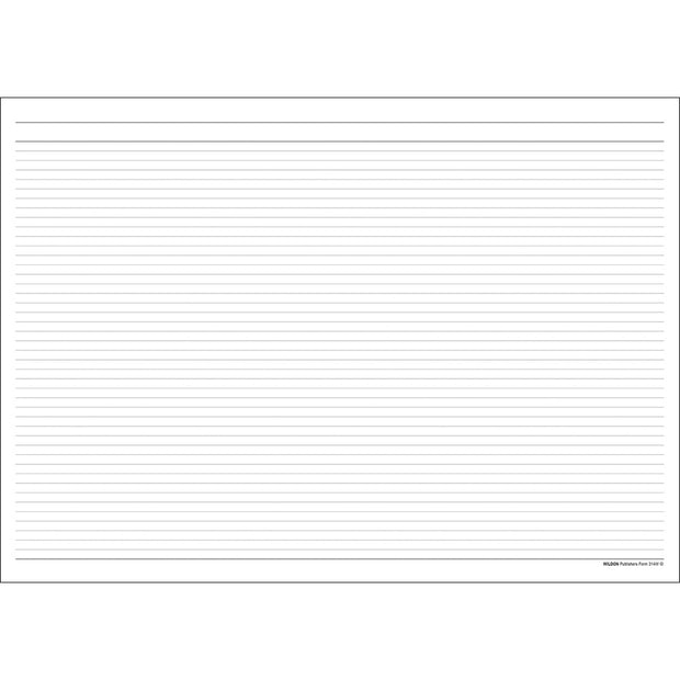 Wildon - Feint Ruled Book 56 Page, A4 Soft Cover