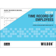 Wildon - Time Sheet (loose) 52 Sheets, A5 Landscape